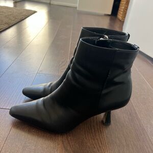 Sam Edelman Sleek Black Heeled Boots